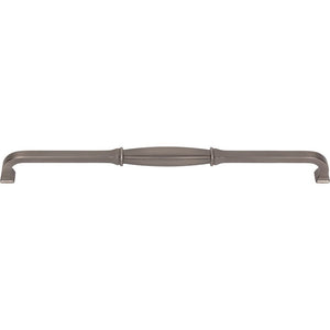 Jeffrey Alexander 278-305BNBDL 305 mm Center-to-Center Brushed Pewter Audrey Cabinet Pull