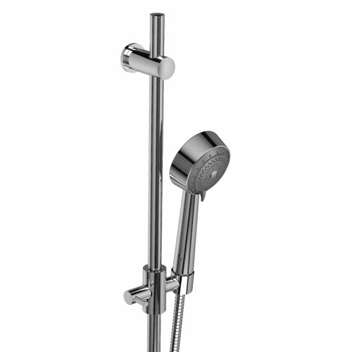 1050-C Universal Polished Chrome 3 Function Eco Hand Shower with Slide Bar