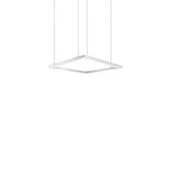 Kuzco PD88148-WH PIAZZA 48" PENDANT WH TEXTURED DOWN ONLY DUO CANOPY 930 TRIAC 120 103W