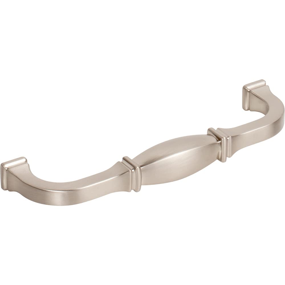 Jeffrey Alexander 278-128SN 128 mm Center-to-Center Satin Nickel Audrey Cabinet Pull