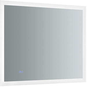 Fresca FMR013630 Fresca Angelo 36" Wide x 30" Tall Bathroom Mirror w/ Halo Style LED Lighting and Defogger