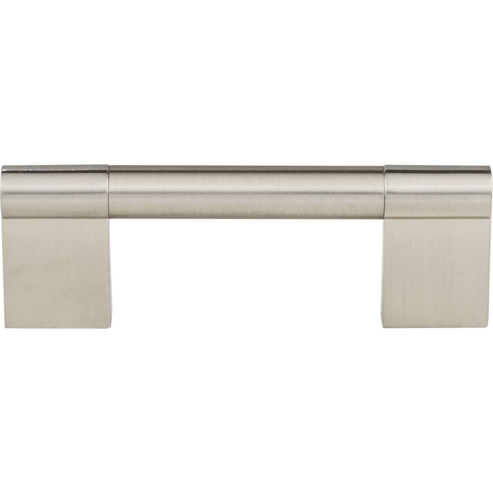 Elements 645-96MB 96 mm Center-to-Center Matte Black Knox Cabinet Bar Pull