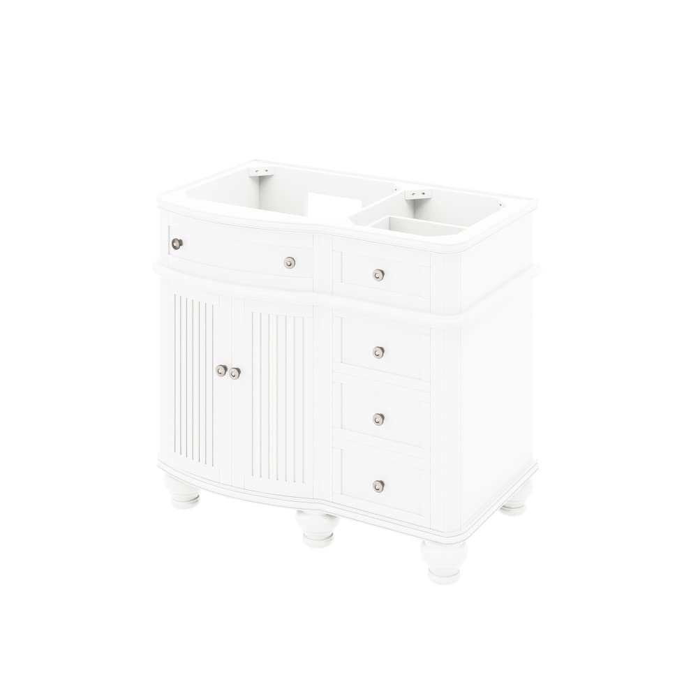 Jeffrey Alexander VN2COM-48-WH-NT 48" White Compton Vanity
