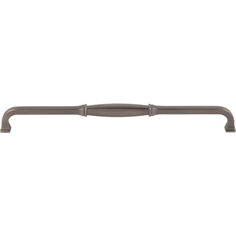 Jeffrey Alexander 278-305BNBDL 305 mm Center-to-Center Brushed Pewter Audrey Cabinet Pull