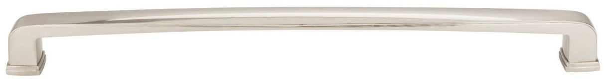 Jeffrey Alexander 1092-12BNBDL 12" Center-to-Center Brushed Pewter Square Milan 1 Appliance Handle