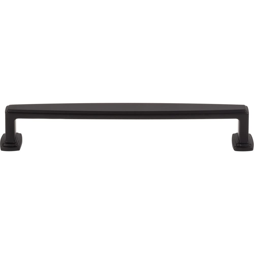 Jeffrey Alexander 171-160MB 160 mm Center-to-Center Matte Black Richard Cabinet Pull