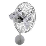 Matthews Fan AT-FH-MTL-SAF-CR Aluminium Fan Head with Safety Cage in Polished Chrome finish