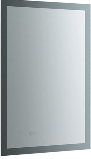 Fresca FMR012436 Fresca Angelo 24" Wide x 36" Tall Bathroom Mirror w/ Halo Style LED Lighting and Defogger