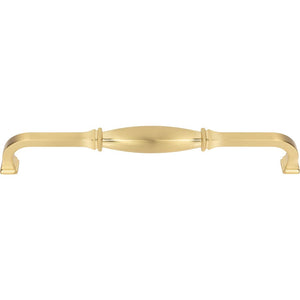 Jeffrey Alexander 278-12BG 12" Center-to-Center Brushed Gold Audrey Appliance Handle