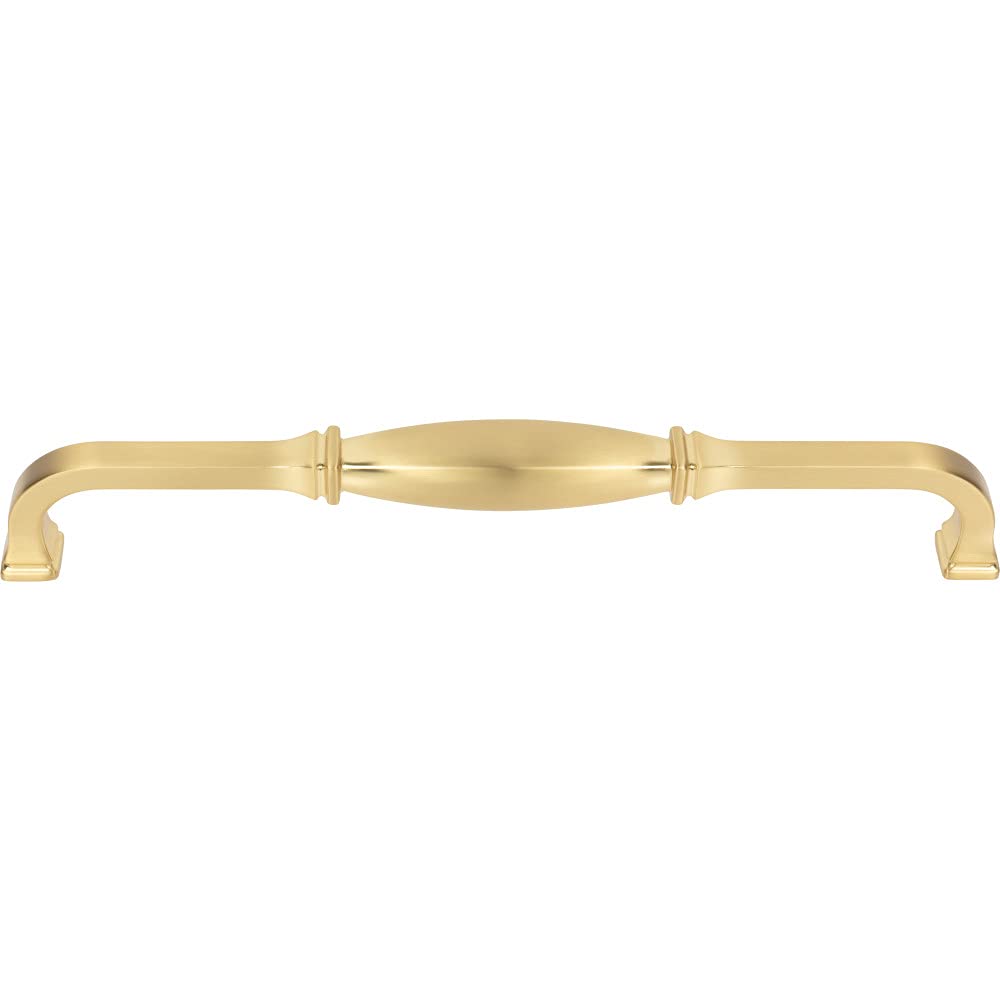 Jeffrey Alexander 278-18BG 18" Center-to-Center Brushed Gold Audrey Appliance Handle