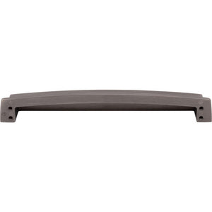 Jeffrey Alexander 141-192BNBDL 192 mm Center Brushed Pewter Square-to-Center Square Renzo Cabinet Cup Pull