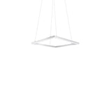 Kuzco PD88148-WH PIAZZA 48" PENDANT WH TEXTURED DOWN ONLY DUO CANOPY 930 TRIAC 120 103W