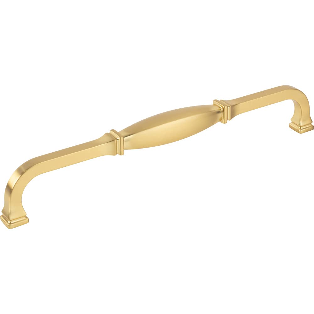 Jeffrey Alexander 278-18BG 18" Center-to-Center Brushed Gold Audrey Appliance Handle