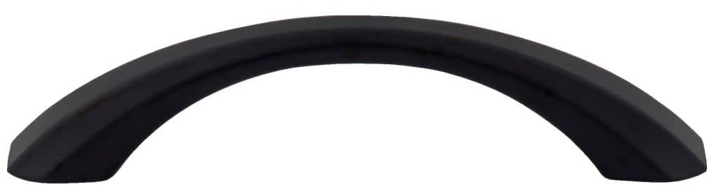 Jeffrey Alexander 678-96MB 96 mm Center-to-Center Matte Black Wheeler Cabinet Pull