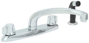 Gerber G0742116 Chrome Classics Two Handle Kitchen Faucet Deck Plate MOUNTED...