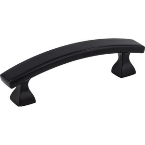 Elements 449-3MB 3" Center-to-Center Matte Black Square Hadly Cabinet Pull