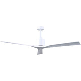 Matthews Fan NKXL-MWH-MWH-72 Nan XL 6-speed ceiling fan in Matte White finish with 72” solid matte white wood blades