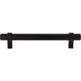 Jeffrey Alexander 5128MB 128 mm Center-to-Center Matte Black Key Grande Cabinet Bar Pull