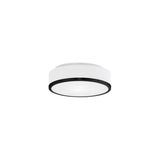 Kuzco 599002BK CHARLIE 12" FM Black 2 x 40W E26