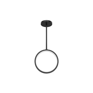 Kuzco EP64810-BK PARC 10" EXTERIOR PENDANT BLACK 7W 120VAC WITH LED DRIVER 3000K 90CRI
