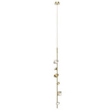 Kuzco PD50852-BG GEODE 52" PENDANT BRUSHED BRONZE 18W 120VAC WITH LED DRIVER 3000K 90CRI