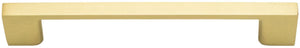 Jeffrey Alexander 635-128BG 128 mm Center-to-Center Brushed Gold Square Sutton Cabinet Bar Pull