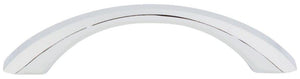 Jeffrey Alexander 678-96PC 96 mm Center-to-Center Polished Chrome Wheeler Cabinet Pull