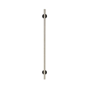 Amerock Cabinet Pull Matte Black/Polished Nickel 12-5/8 inch (320 mm) Center to Center Transcendent 1 Pack Drawer Pull Drawer Handle Cabinet Hardware