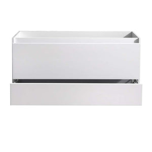 Fresca FCB9248RNW Fresca Catania 48" Rustic Natural Wood Wall Hung Modern Bathroom Cabinet