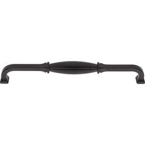 Jeffrey Alexander 278-12MB 12" Center-to-Center Matte Black Audrey Appliance Handle