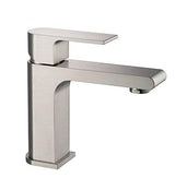 Fresca FFT9151BN Fresca Allaro Single Hole Mount Bathroom Vanity Faucet - Brushed Nickel