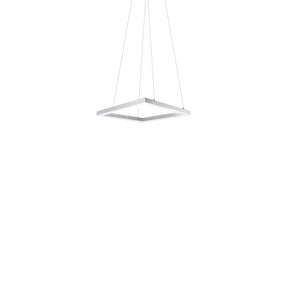 Kuzco PD88136-WH PIAZZA 36" PENDANT WH TEXTURED DOWN ONLY DUO CANOPY 930 TRIAC 120 78W