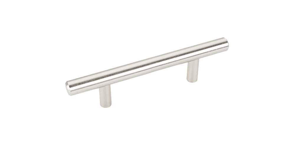 Elements 154SS 96 mm Center-to-Center Hollow Stainless Steel Naples Cabinet Bar Pull