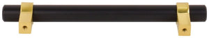 Jeffrey Alexander 5128SN 128 mm Center-to-Center Satin Nickel Key Grande Cabinet Bar Pull