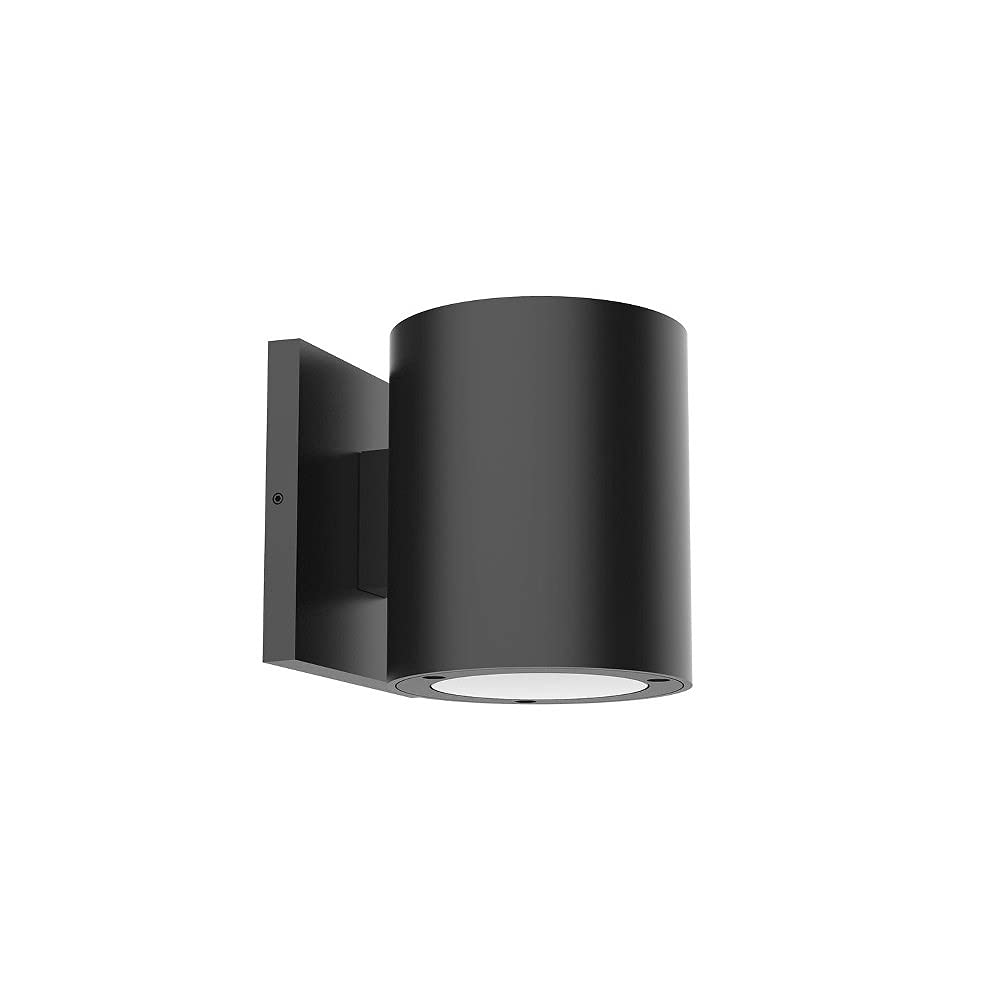 Kuzco EW19414-BK LAMAR 4" EXTERIOR WALL UP/DOWN BLACK 20W 120VAC WITH LED DRIVER 3000K 90CRI