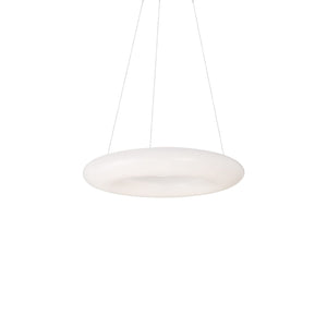 Kuzco PD80718 CUMULUS 18" PD White 120V TRIAC/ELV LED 3000K 90CRI 24W