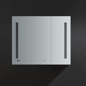 Fresca FMC013630 Fresca Tiempo 36" Wide x 30" Tall Bathroom Medicine Cabinet w/ LED Lighting & Defogger