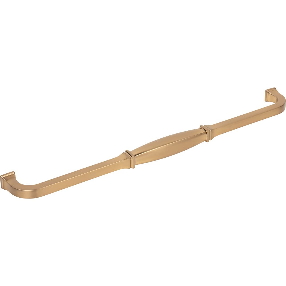 Jeffrey Alexander 278-305SBZ 305 mm Center-to-Center Satin Bronze Audrey Cabinet Pull