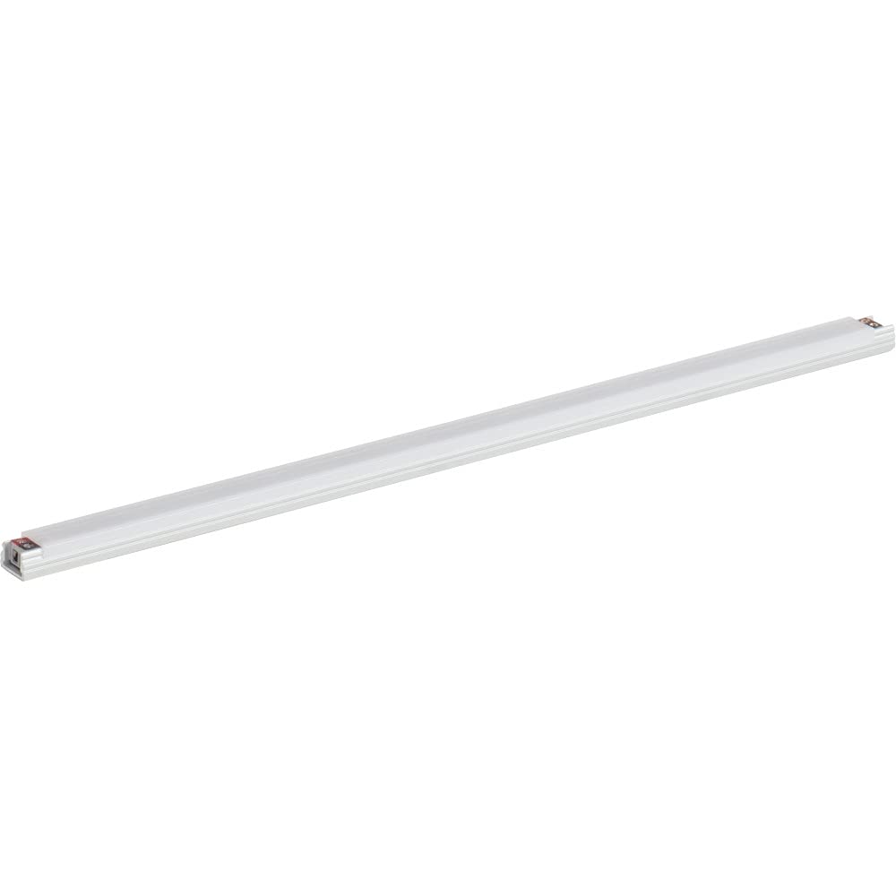 Task Lighting LV2P724V18-05W3 14-1/2" 218 Lumens 24-volt Standard Output Linear Fixture, Fits 18" Wall Cabinet, 5 Watts, Flat 007 Profile, Single-white, Soft White 3000K