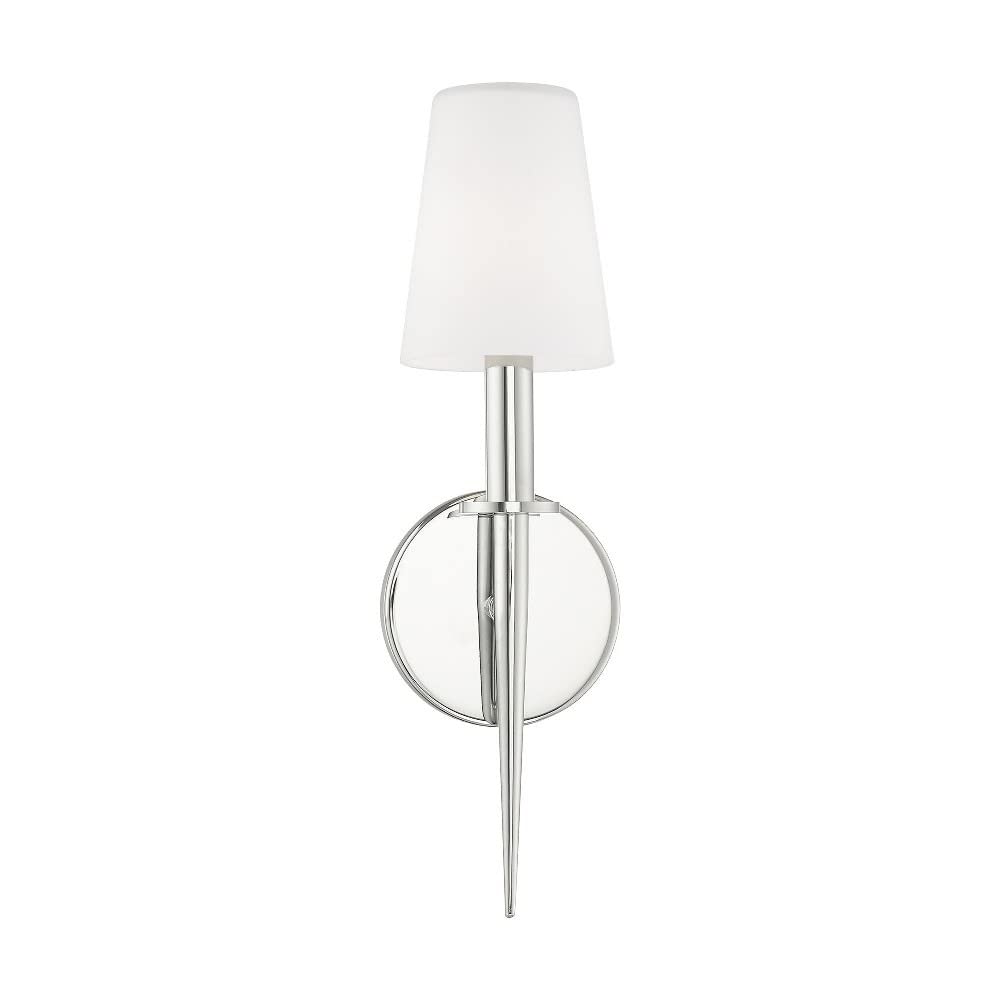 Livex Lighting 41692-05 ADA Wall Sconce, Medium, Polished Chrome