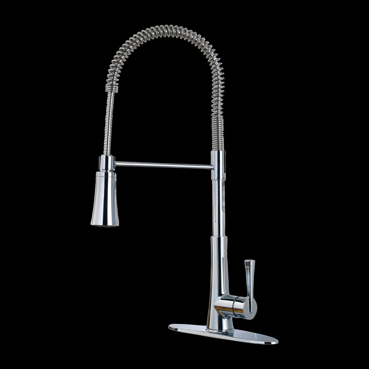 Zuri 1-Handle Pull-Down Kitchen Faucet in Polished Chrome