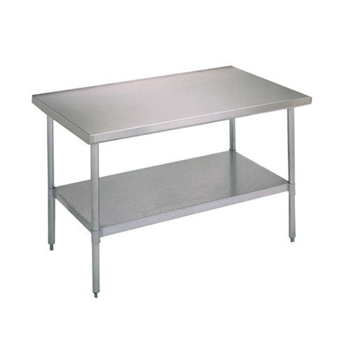 John Boos FBLS7230 72X30 18GA W/SS LEGS & SHELF