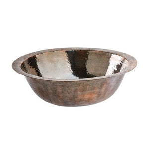 Thompson Traders Black Nickel Hawthorne Bath Sink Tacambaro BNRWR Black Nickel
 (Hammered)