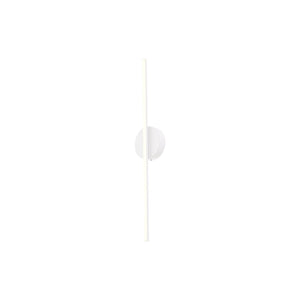 Kuzco WS14935-WH CHUTE 35" WS White 120V TRIAC/ELV LED 3000K 90CRI 15W