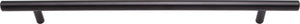 Elements 336MB 256 mm Center-to-Center Matte Black Naples Cabinet Bar Pull
