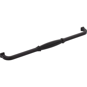 Jeffrey Alexander 278-305MB 305 mm Center-to-Center Matte Black Audrey Cabinet Pull