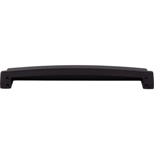 Jeffrey Alexander 141-192MB 192 mm Center Matte Black Square-to-Center Square Renzo Cabinet Cup Pull