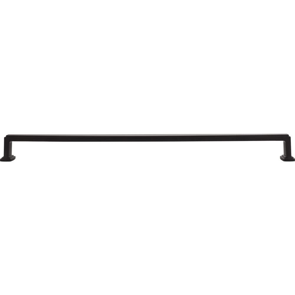 Jeffrey Alexander 171-18MB 18" Center-to-Center Matte Black Richard Appliance Handle