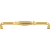 Jeffrey Alexander 278-18BG 18" Center-to-Center Brushed Gold Audrey Appliance Handle