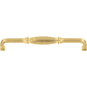 Jeffrey Alexander 278-18BG 18" Center-to-Center Brushed Gold Audrey Appliance Handle